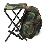 150kg,Oxford,Cloth,Folding,Stool,Multifunctional,Storage,Backpack,Chair,Camping,Hunting,Fishing