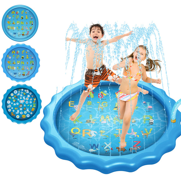 Inflatable,Swimming,Summer,Splash,Sprinkle,Sprinkler,Playmat,Outdoor,Water,Children,Toddlers