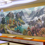 Drill,Diamond,Scenery,Embroidery,Painting,Decorations