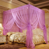 Luxury,Princess,Style,Netting,Curtain,Panel,Bedding,Canopy,Corner,Mosquito