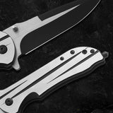 VOLKEN,Folding,Pocket,Knife,Survival,Tactical,Knife,Steel,Handle,Combat,Outdoor,Hiking,Camping,Hunting,Cutting,Window,Breaker