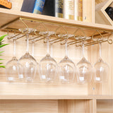 Stemware,Glass,Holder,Hanging,Storage,Under,Cabinet