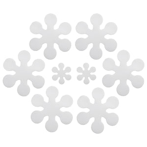 Snowflake,Shape,Waterproof,Treads,Bathroom,Stickers,Decorations