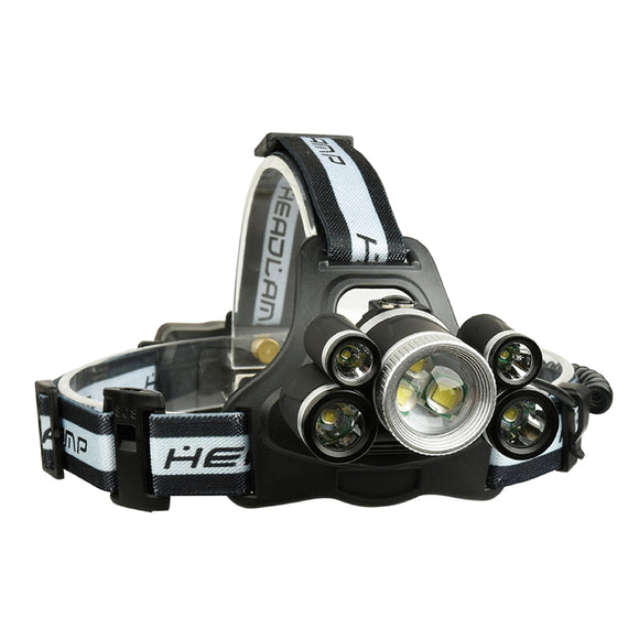 XANES,2508B,2800LM,5Modes,Charging,Whistle,Headlamp,18650,Battery