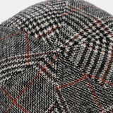 Men's,Plaid,Striped,Beret,Newsboy,Beret