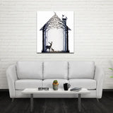 Miico,Painted,Paintings,Simple,Family,Decoration,Painting