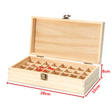 Holes,Essential,Wooden,Container,Solid,Natural,Storage