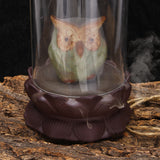 Ceramic,Backflow,Incense,Burner,Smoke,Cones,Holder,Sticks,Censer,Decor