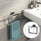 Chrome,Modern,Bathroom,Accessories,Square,Towel,Holder