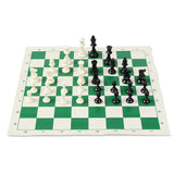 Tournament,Chess,Plastic,Pieces,Green,Outdoor,Travel,Camping