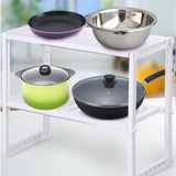 Superposition,Shelf,Multilayer,Foldable,Storage,Racks,Kitchen,Shelving,Holders,Multi,Organizer