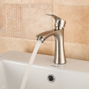 Alloy,Bathroom,Basin,Mixer,Faucet,Single,Drawing,Process,Handle
