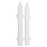 12PCS,Plastic,Fence,Decorations,White,Christmas,Ornaments,Miniature,Border,Grass,Fence