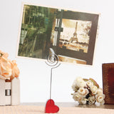 Stand,Circle,Stand,Photo,Holder,Paper,Message,Decor