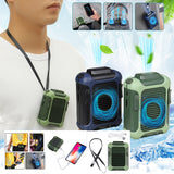 Cooler,Waist,Hanging,Rechargeable,Handheld,Evaporative,Cooler,Portable,Small,Charge,Mobile,Phone