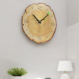 Loskii,MW002,Creative,Wooden,Pattern,Clock,Clock,Quartz,Clock,Office,Decorations