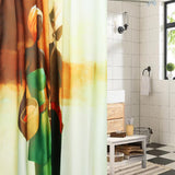 Bathroom,Shower,Curtain,African,Woman,Shower,Curtain,Black,Bathroom,Waterproof,Polyester,Fabric,Bathtub,Decor,Hooks