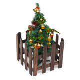 120cmx30cm,Picket,Fence,Screws,House,Wedding,Party,Garden,Christmas,Decoration
