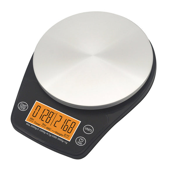 Display,Portable,Digital,Scale,Coffee,Scale,Kitchen,Timer,Office,Balance,Weight,Scales