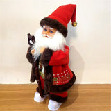 Christmas,Ornaments,Electric,Santa,Claus,Presents,Christmas,Figure,Model,Office,Christmas,Decorations