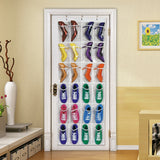 24Pocket,Hanging,Stainless,Steel,Holder,Shoes,Nonwoven,Fabric,Organizer,Storage,Closet