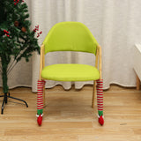 Christmas,Table,Cover,Dinner,Chair,Cover,Santa,Claus,Boots,Chair,Slipcover,Office,Furniture,Decorations,Ornament