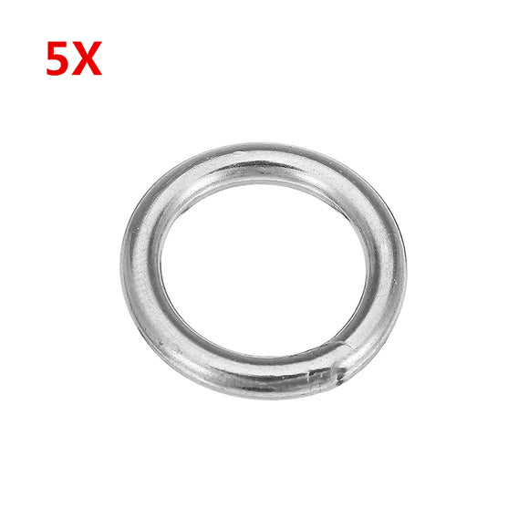 3x20mm,Stainless,Steel,Round,Welded,Marine,Rigging,Strapping,Hardware