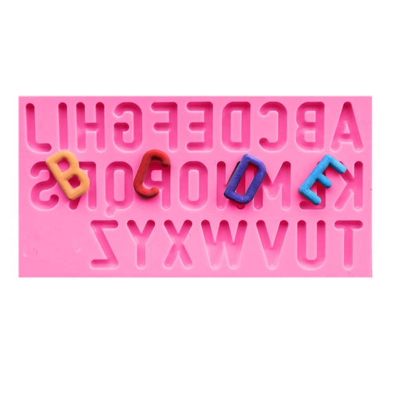 Grade,Silicone,Chocalate,Cookies,Baking,Letters,Alphabet