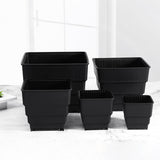 Inches,Square,Plastic,Succulents,Planter,Plant,Flower,Meshpot