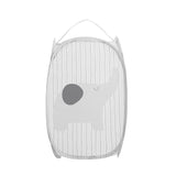 Folding,Laundry,Storage,Baskets,Cartoon,Storage,Barrel,Standing,Clothing,Storage,Bucket,Laundry,Organizer,Holder,Pouch,Household
