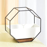 Wrought,Simple,Octagonal,Ceramic,Flower,Creative,Hanging,Succulent,Flower