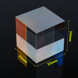 33x33x34mm,Defective,Cross,Optical,Glass,Dichroic,Prism,Combiner,Splitter,Prism