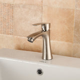 Alloy,Bathroom,Basin,Mixer,Faucet,Single,Drawing,Process,Handle