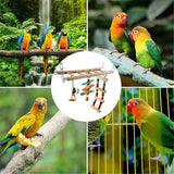 Wooden,Stairs,Swing,Ladder,Birds,Parrots,Bridge,Climb,Colorful,Beads