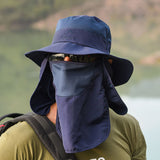 Adjustable,Unisex,Visor,Detachable,Cover,Saliva,Dustproof,Protective,Fisherman,Bucket