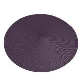 Round,Jacquard,Woven,Placemats,Kitchen,Dining,Table,Resistant,Colors