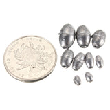 50pcs,Metal,Olive,Shape,Leads,Sinkers,Fishing,Sinker,Making,Fishing,Sinker,Tackle