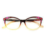 Women,Floral,Resin,Reading,Glasses,Ultra,Light,Portable,Computer,Glasses
