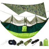 IPRee,Lightweight,Portable,Camping,Hammock,Awning,Waterproof,Mosquito,Hammock,Canopy,Nylon,Hammocks,Straps,Shelter,Screen,300KG