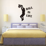 Wallpaper,Playing,Basketball,Sport,Sticker,Rooms,Mural,Decor