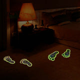 Luminous,Footprint,Footed,Stickers,Floor,Decal,Decor,Directions