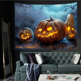 Tapestry,Mural,Scary,Halloween,Carpet,Wearable,Plush,Thick,Blank