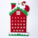 Christmas,Advent,Calendar,Fabric,Holiday,Countdown,Christmas,Display,Decor