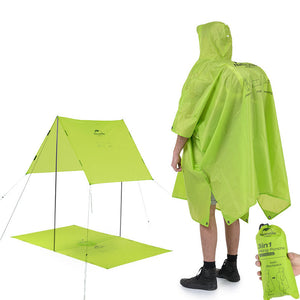 Naturehike,Portable,Hiking,Poncho,Raincoat,Backpack,Cover,Camping,Sunshade