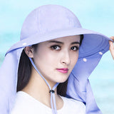 Women,Summer,Protection,Visor,Bucket,Riding,Cycling