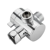 Shower,Diverter,Chrome,Shower,Components,Adjustable,Valve,Adapter