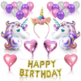 Unicorn,Balloons,Birthday,Party,Supplies,Birthday,Decorations