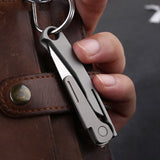 KESHUN,Titanium,Alloy,Folding,Blade,Utility,Paper,Cutter,Outdoor,Survival,Emergency