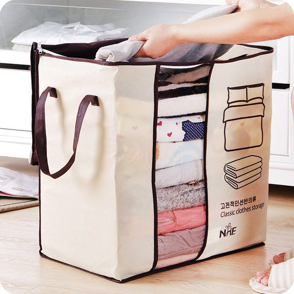 Honana,Portable,Clothes,Storage,Quilt,Pillow,Blanket,Closet,Organizer