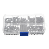 Suleve,M3NH6,300Pcs,Nylon,Screw,White&Black,Screw,Standoff,Spacer,Assortment